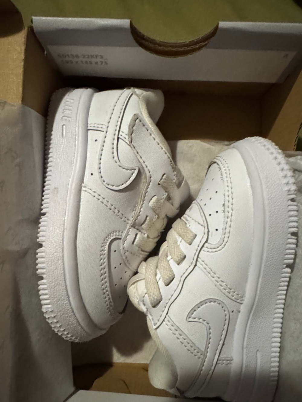 Nike Kids White Low-Top Sneakers